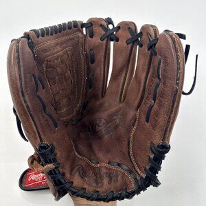 Rawlings Leather Baseball Glove Brown Basket Web RHT RBG36DB Right Hand Throw
